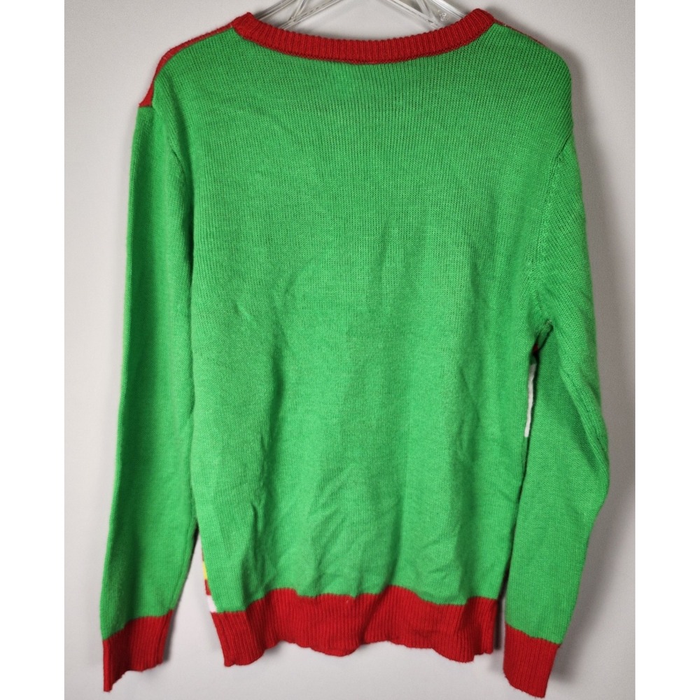 Elf Movie Christmas‎ Sweater OMG I Know Him Santa Holiday Knit S/M - Picture 2 of 4